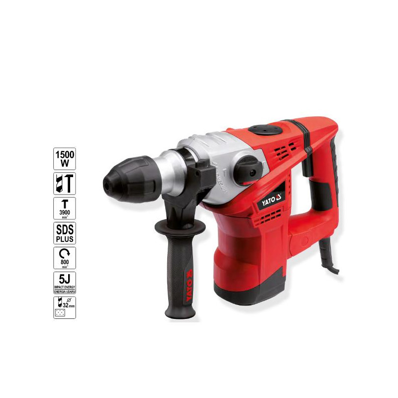 YATO SDS-PLUS 1500W 5J SDS-PLUS GRĘŽIMO PLAKTUKAS YT-82127