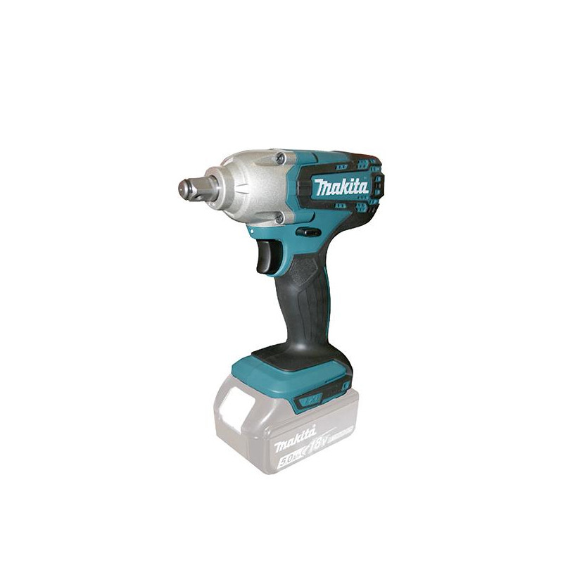 MAKITA 18V 1/2" 190Nm smūginis veržliaraktis be akumuliatoriaus ir įkroviklio DTW190Z