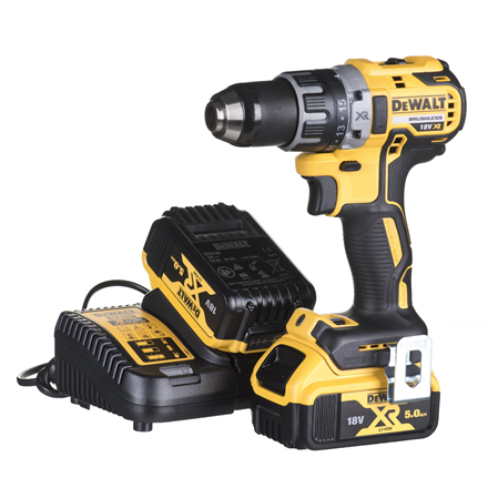 DEWALT Spinner-Drill | DCD791P2-QW | 18 V | 2x5 Ah | Lithium-Ion (Li-Ion)|DCD791P2-QW