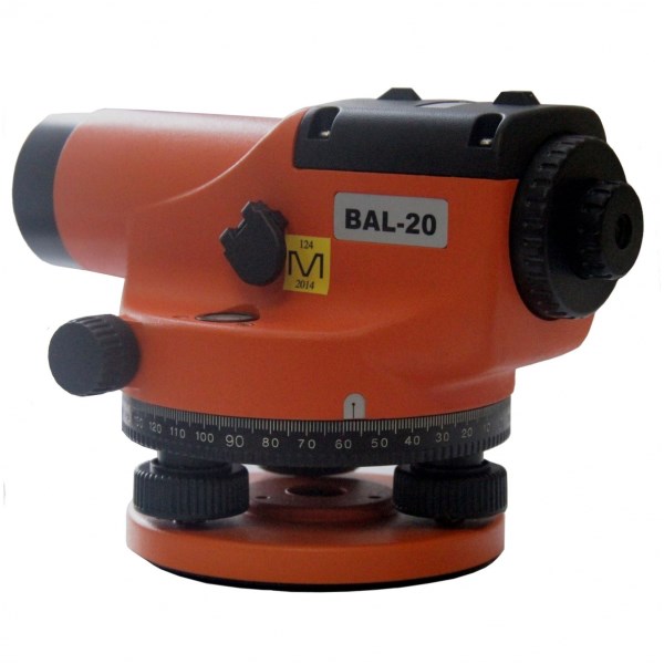Nivelyras optinis matavimui 130 x190 x135 mm BAL 20 Century Instrument