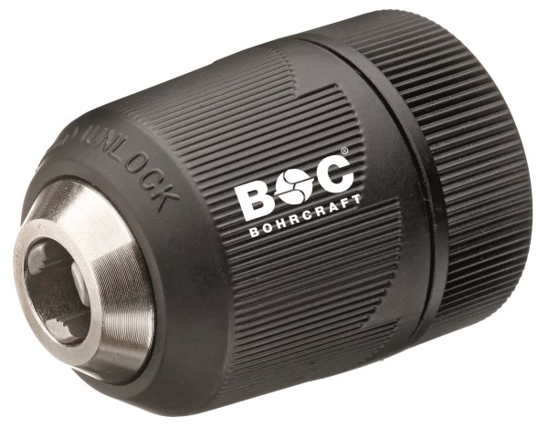 Griebtuvas gręžtuvui 2-13mm 1/2 greitos fiksacijos Bohrcraft