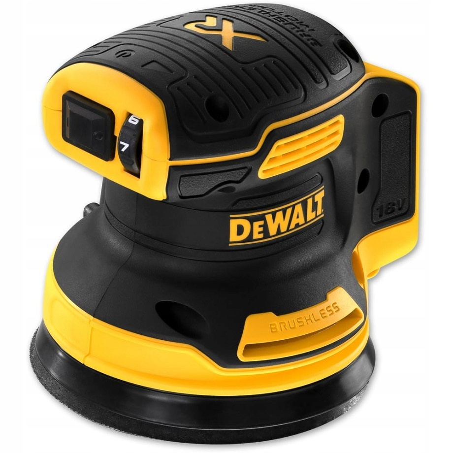 Ekscentrinis šlifuoklis 18V DWC210N-XJ DeWalt