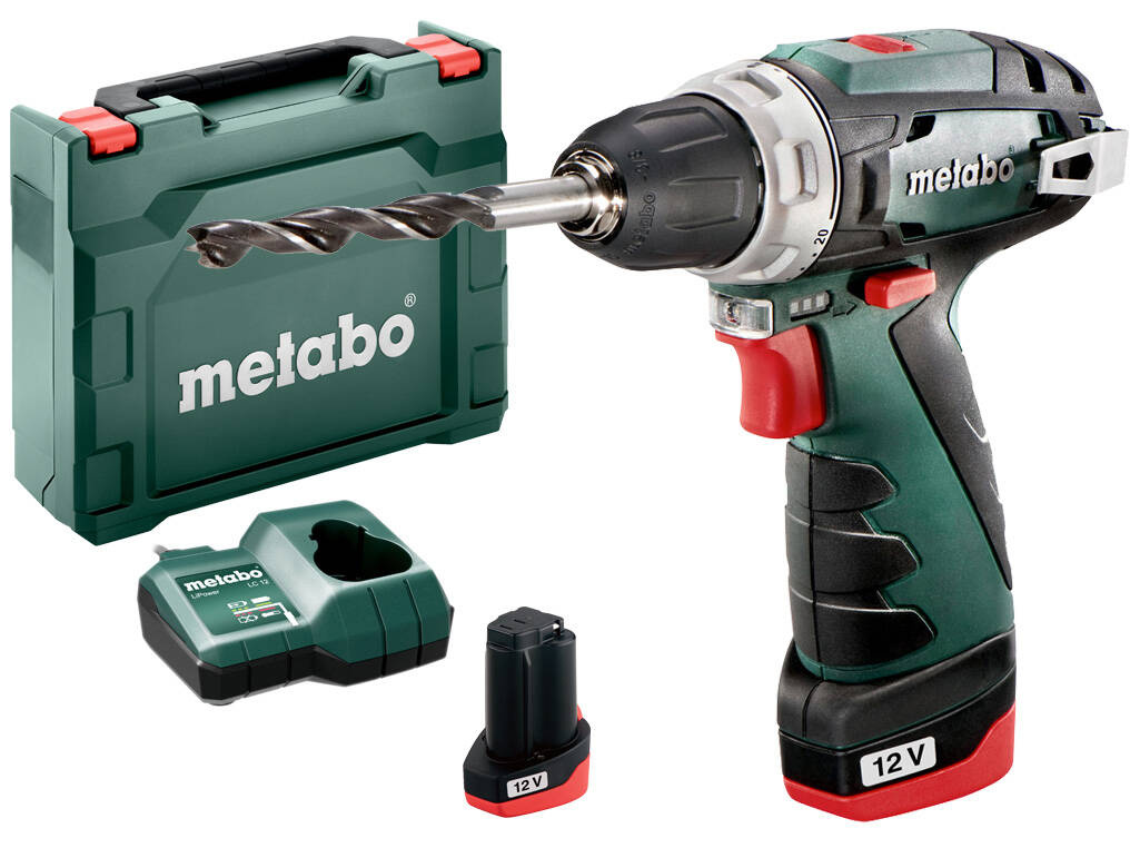 Metabo PowerMaxx BS gręžtuvas ir gręžtuvas 600984500
