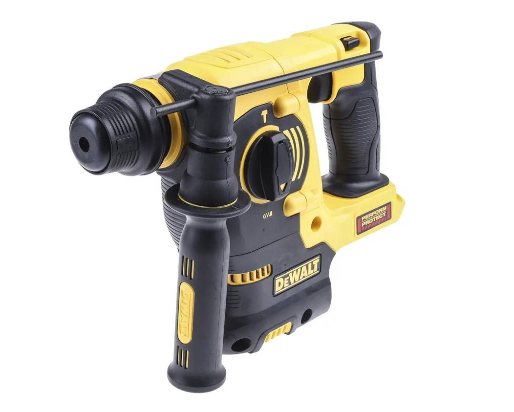 DeWalt 24 mm 18V XR bešepetėlinis SDS-Plus 3 funkcijų smūginis gręžtuvas