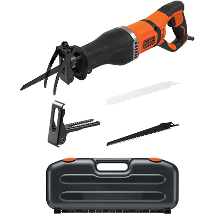 BLACK & DECKER | Reciprocating Saw with Kit Box | BES301K-QS | 750 W|BES301K-QS