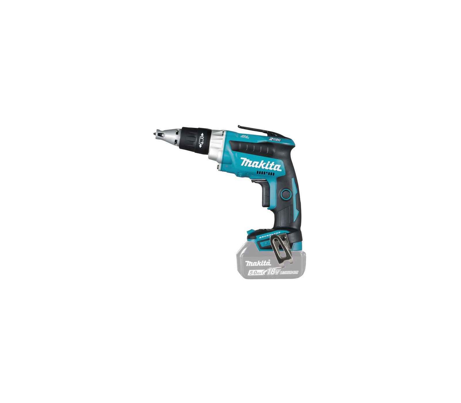 Akumuliatorinis suktuvas Makita DFS250Z, 18 V (be akumuliatoriaus ir įkroviklio)