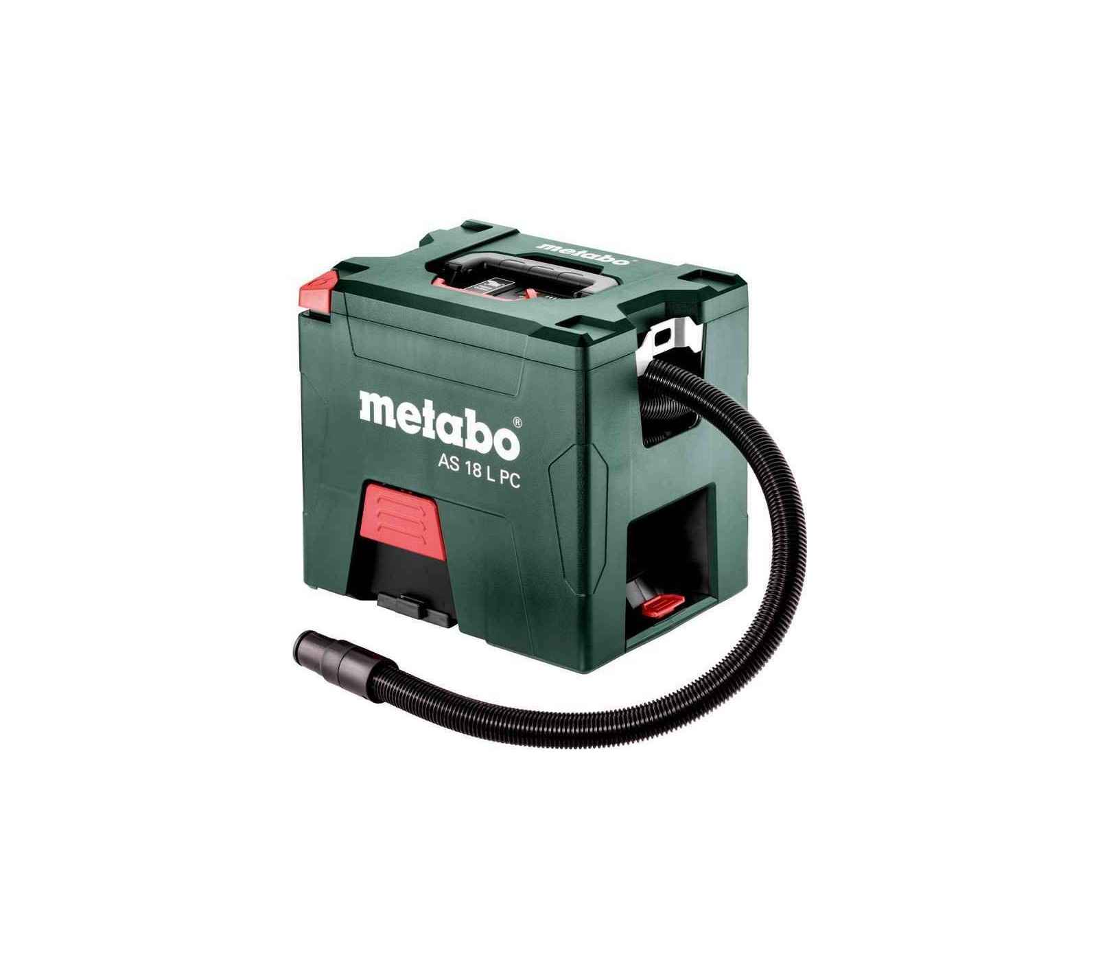 Akumuliatorinis dulkių siurblys Metabo AS 18 L PC (602021850), 18 V (be akumuliatoriaus ir įkroviklio)