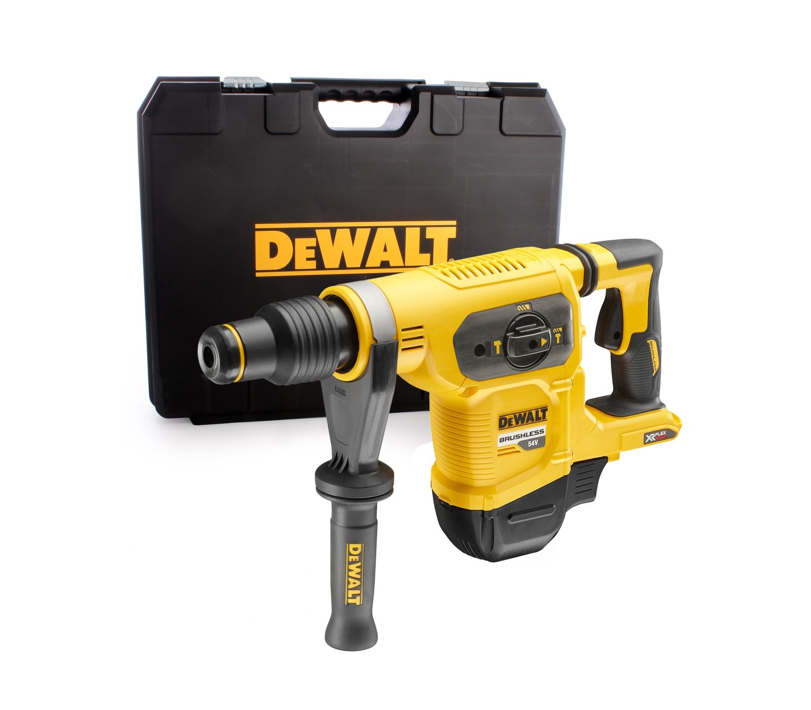 Dewalt akumuliatorinis perforatorius DCH481N-XJ, 54 V, 6,1 J, SDS-Max + lagaminas