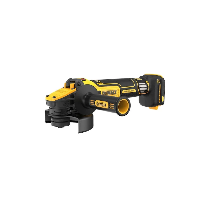 Akumuliatorinis kampinis šlifuoklis DeWALT DCG409VSNT (18 V, 125 mm)