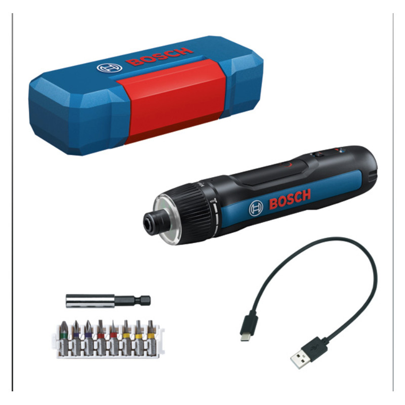 Akumuliatorinio suktuvo BOSCH GO (06019H2201) rinkinys