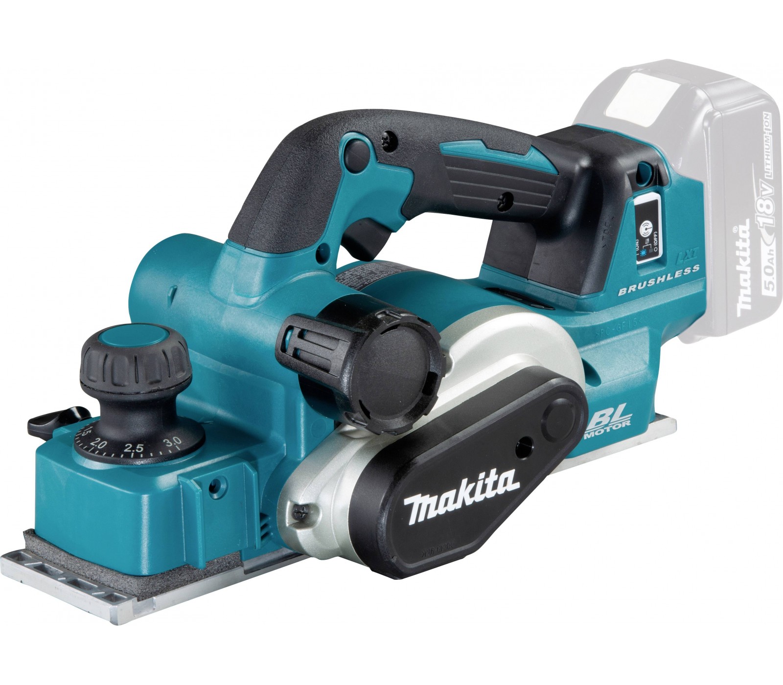 Akumuliatorinis oblius Makita DKP181Z, 18 V