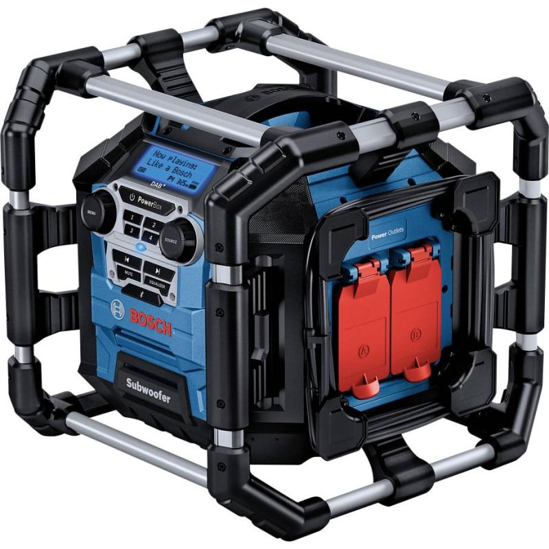 Darbo radijas Bosch Radio GPB 18V-5 SC (DAB+, FM Bluetooth, AUX atsparus vandeniui)