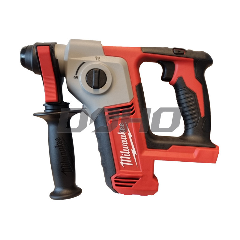 Akumuliatorinis perforatorius Milwaukee M18 BH-0A1, 18 V, 1,2 J, SDS-plus + grąžtų rinkinys, 5 vnt.