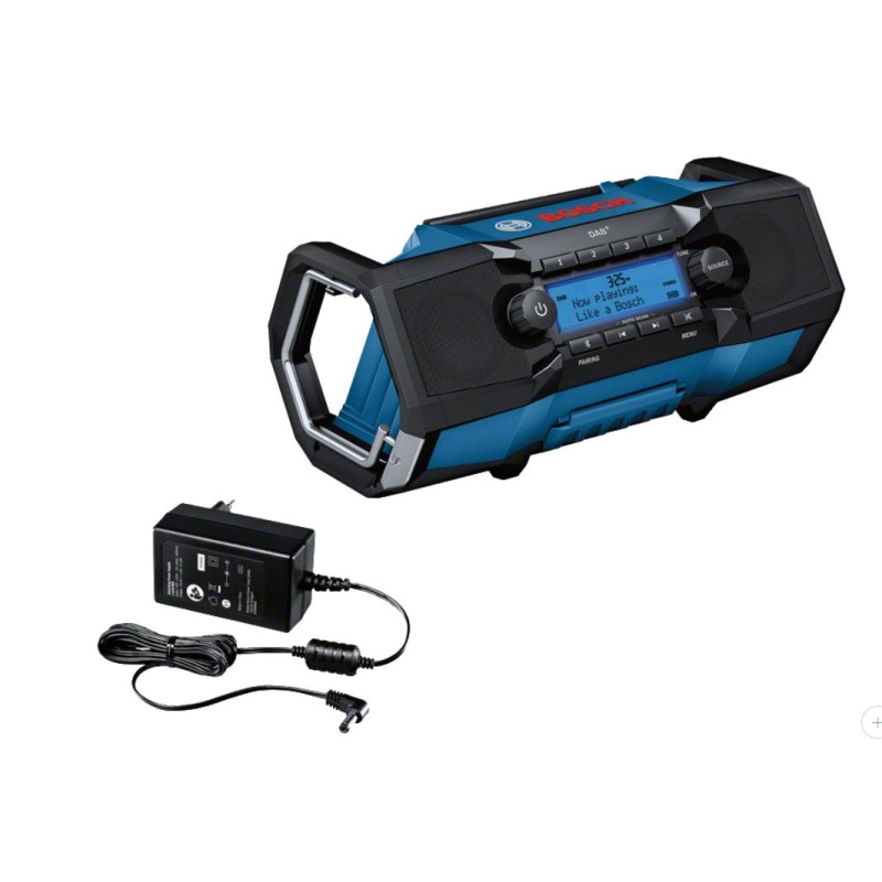 Bosch radijas GPB 18V-2 SC, 06014A3100 (be akumuliatoriaus ir įkroviklio)