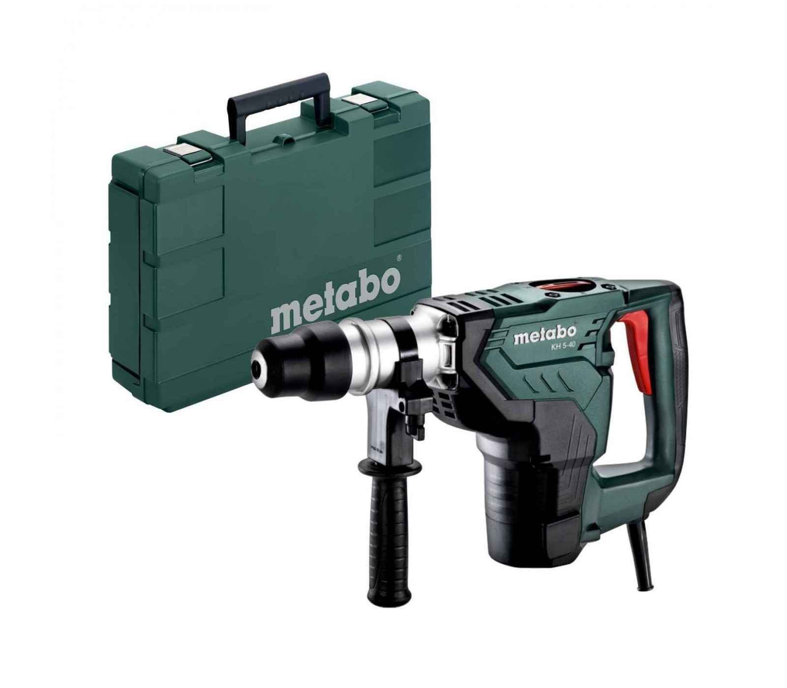 Elektrinis perforatorius Metabo SDS max KH 5-40 (600763500), 1100 W + lagaminas