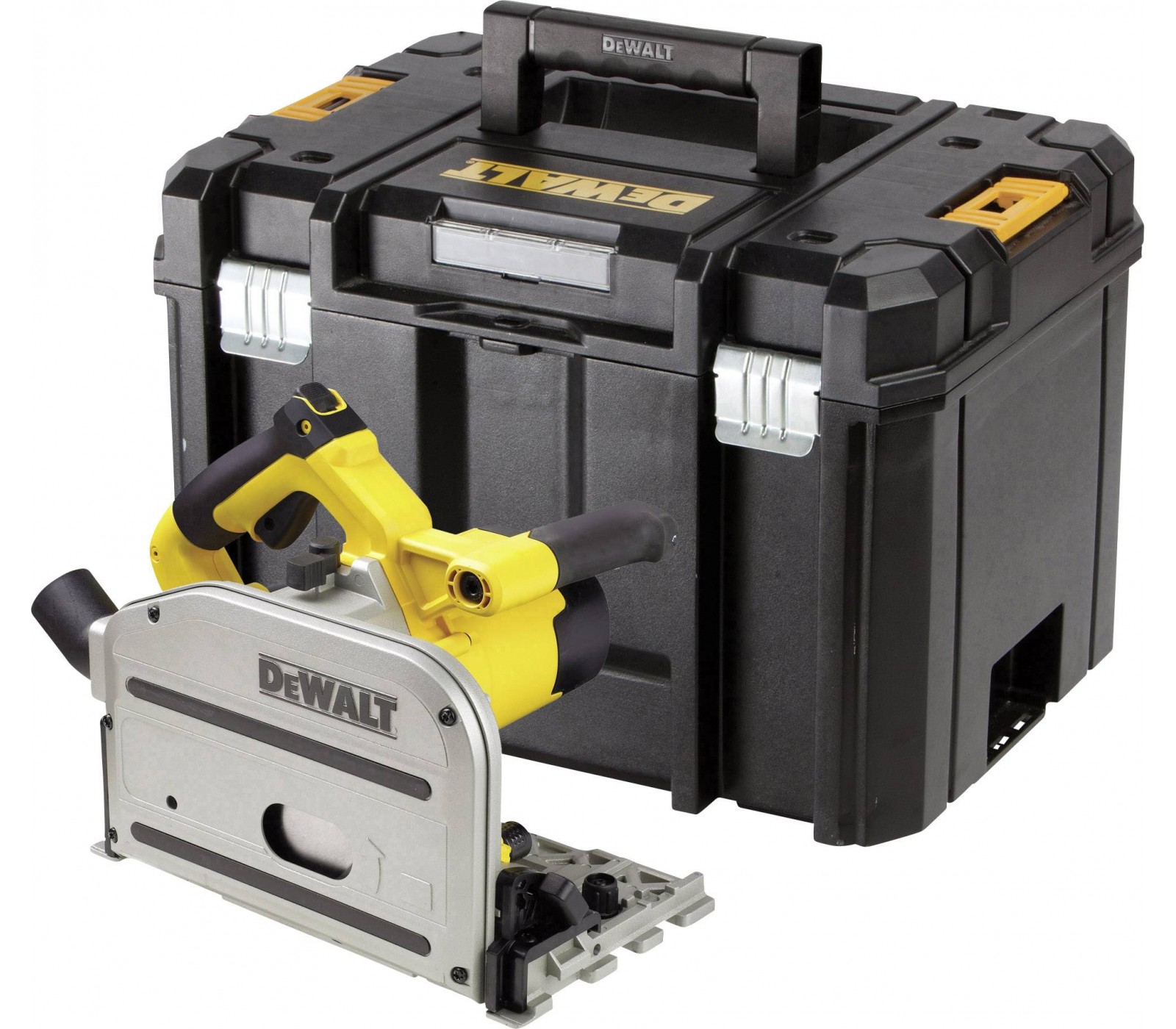 Dewalt elektrinis įleidžiamas pjūklas DWS520KT-QS, 165 mm, 1300 W + lagaminas