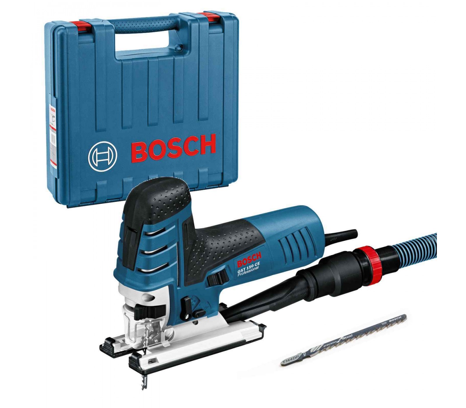 Elektrinis siaurapjūklis Bosch GST 150 CE, 780 W + lagaminas
