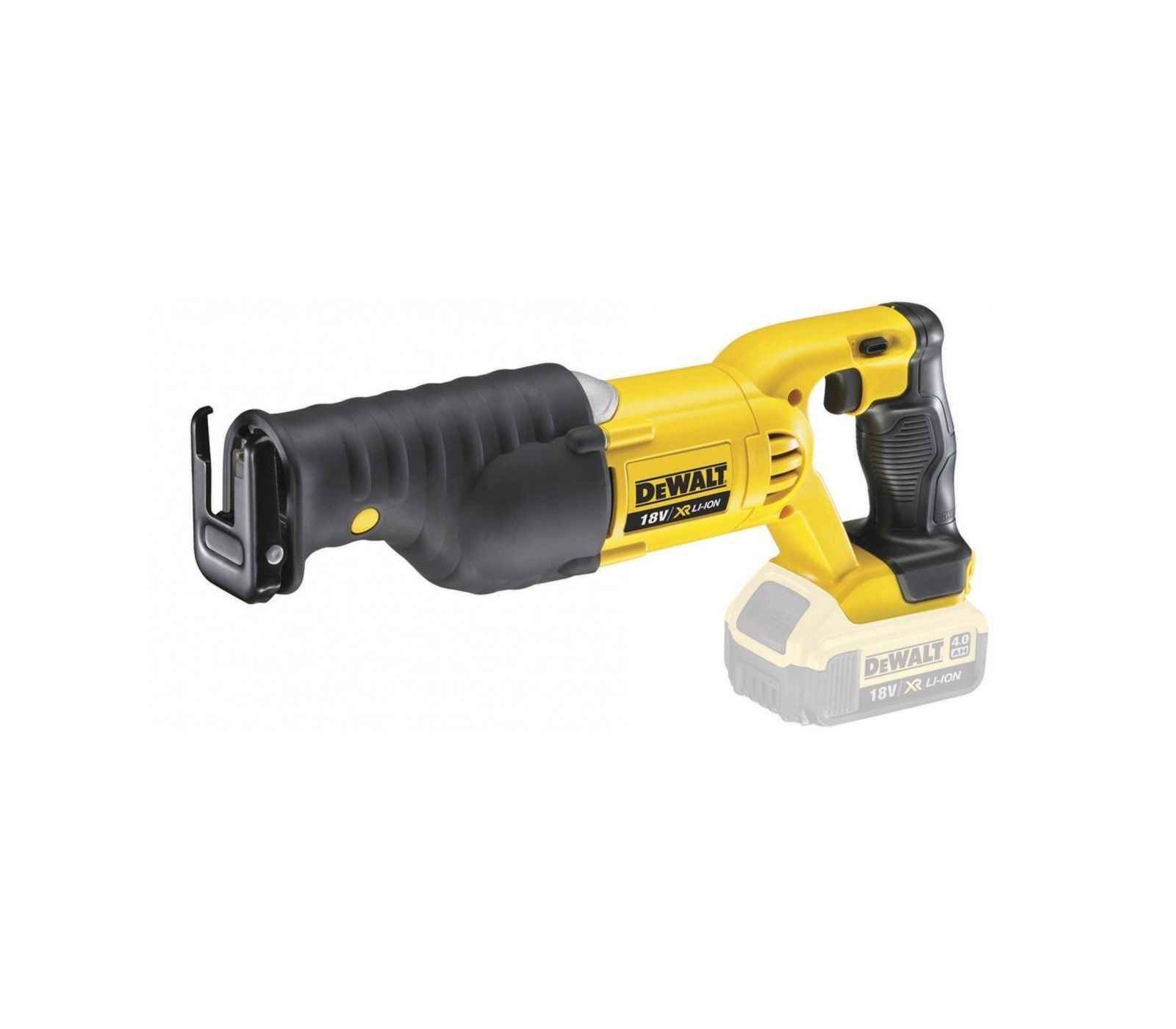 Dewalt akumuliatorinis tiesinis pjūklas DCS380N-XJ, 18 V