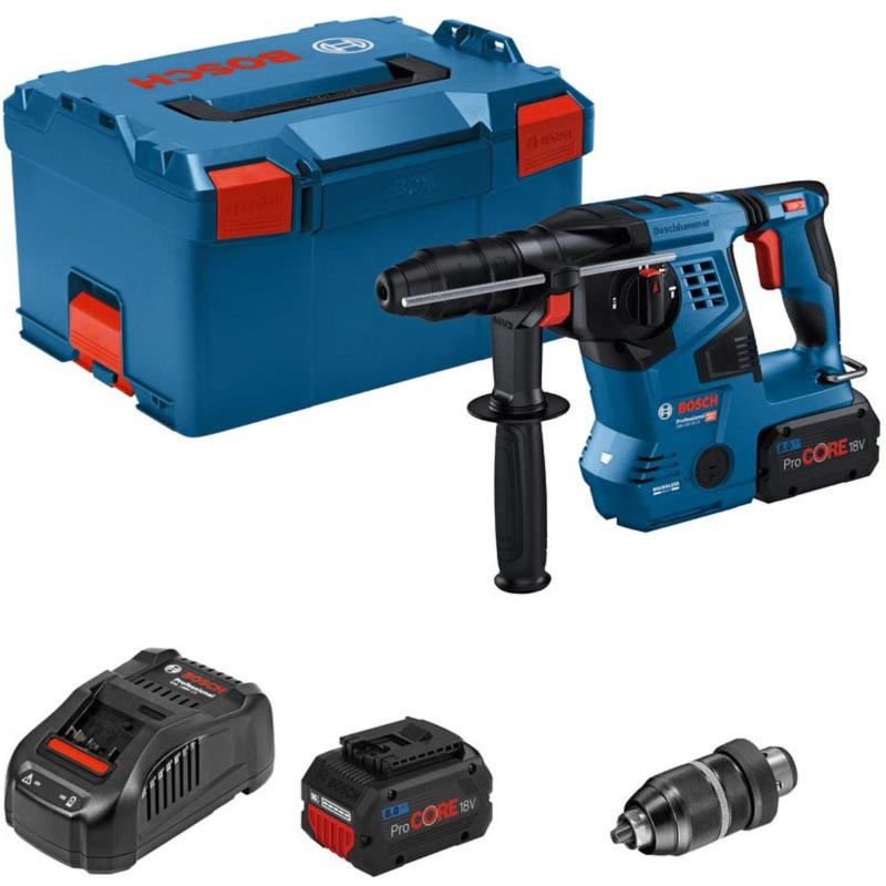 Bosch akumuliatorinio perforatoriaus rinkinys GBH 18V-28 CF, 3.3 J, 0611921002