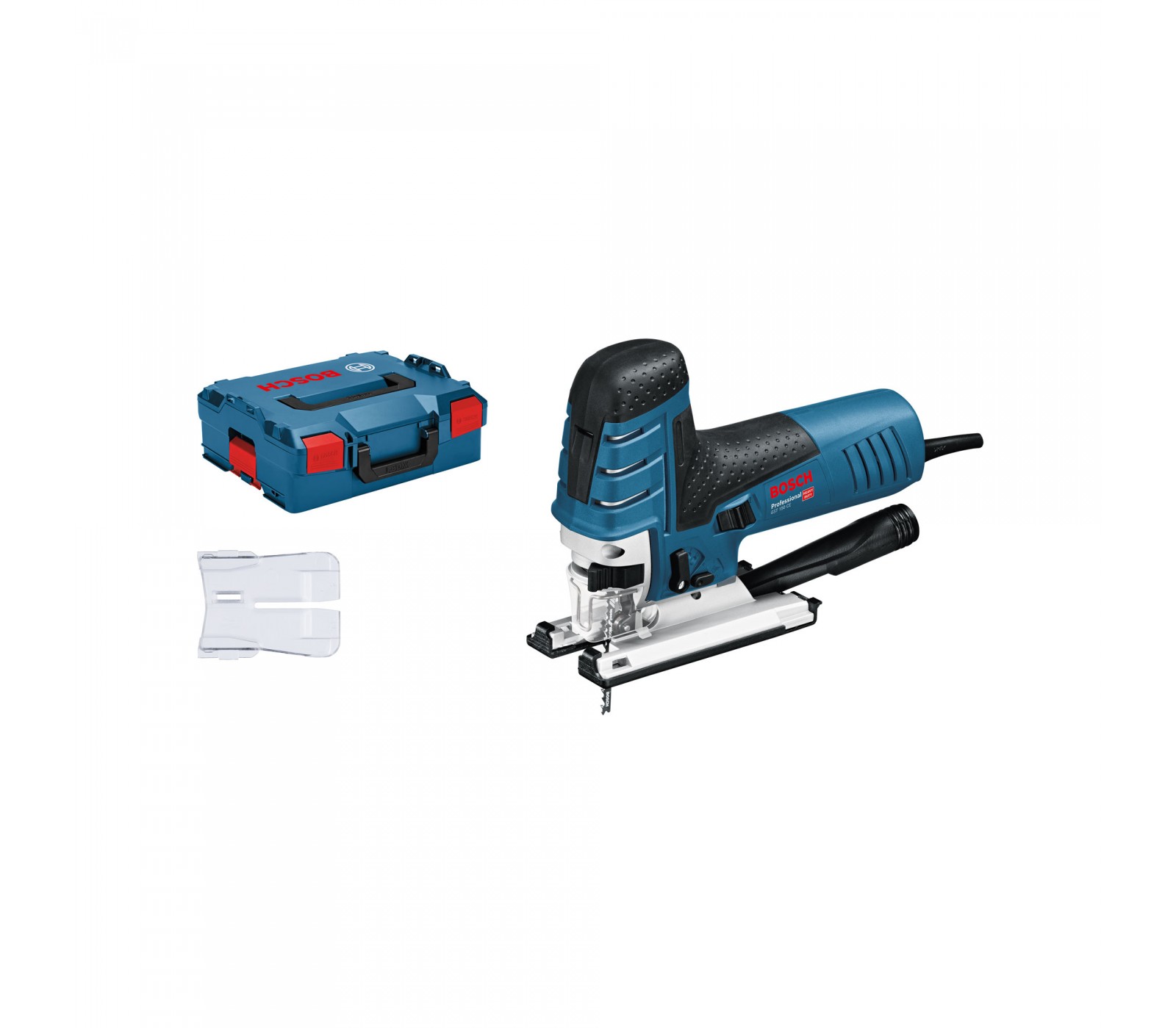 Elektrinis siaurapjūklis Bosch GST 150 CE, 780 W + L-Boxx dėžė