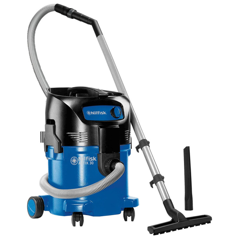 Nilfisk sauso-drėgno valymo dulkių siurblys ATTIX 30-01 107413590, 1200W, 30l