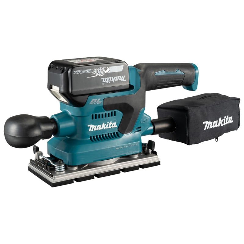 Akumuliatorinis plokštuminis šlifuoklis Makita DBO382Z, 18 V