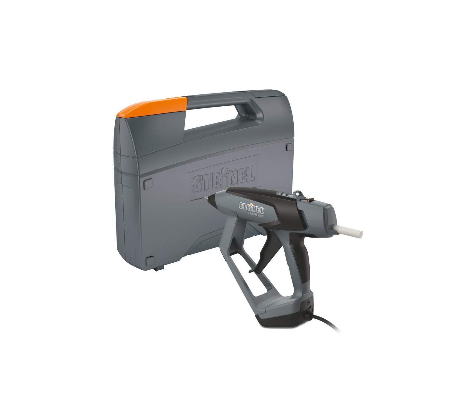 Karštų klijų pistoletas Steinel GluePro 300 (052683), 11 mm, 300 W + lagaminas