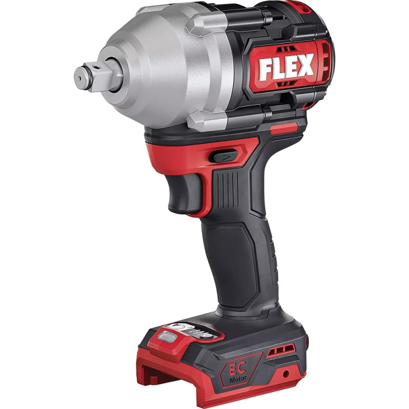 Flex akumuliatorinis smūginis veržliasukis IW 1/2, 750Nm 18,0-EC C (be akumuliatoriaus ir įkroviklio)
