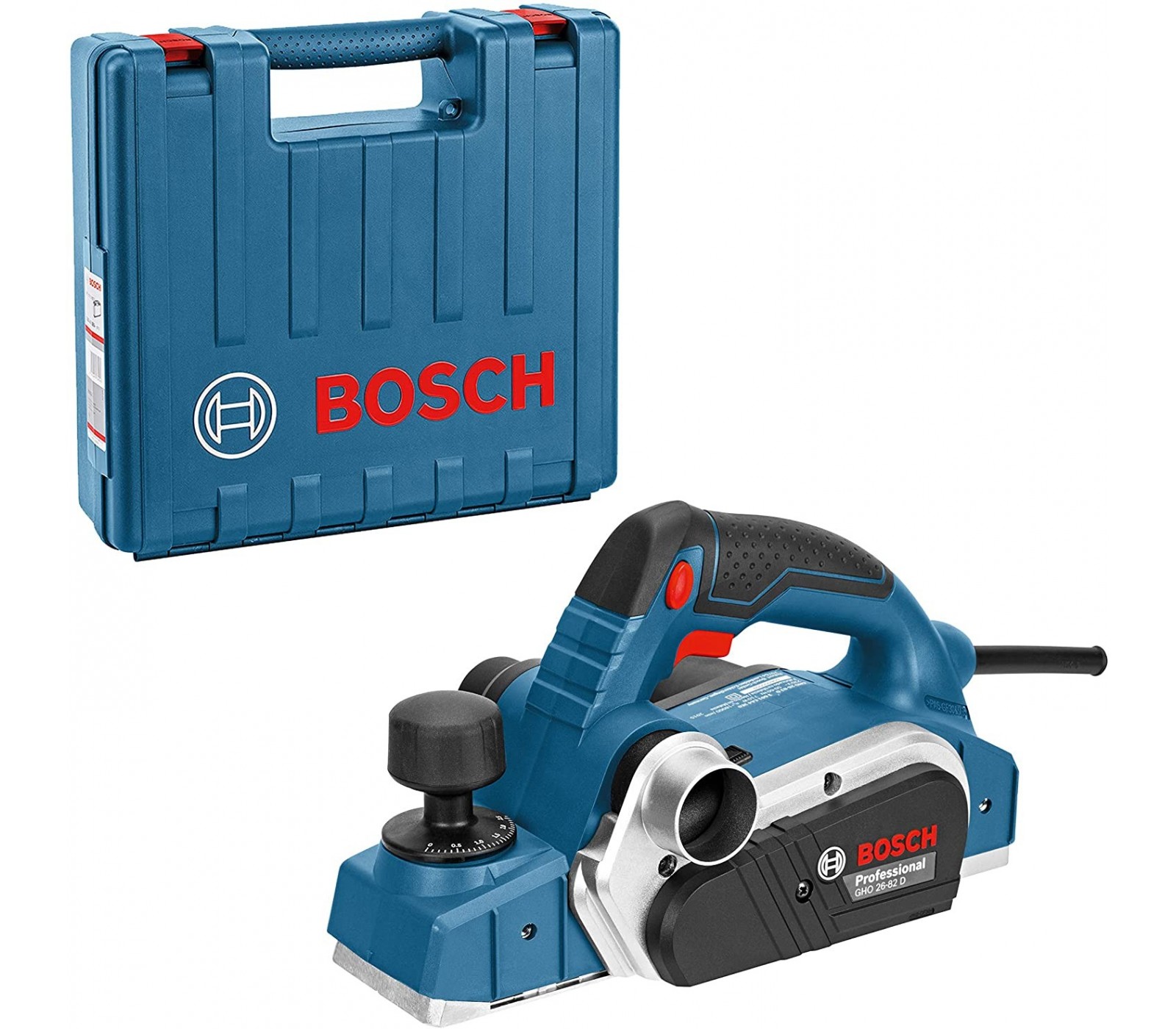 Elektrinis oblius Bosch GHO 26-82 D, 710 W + lagaminas