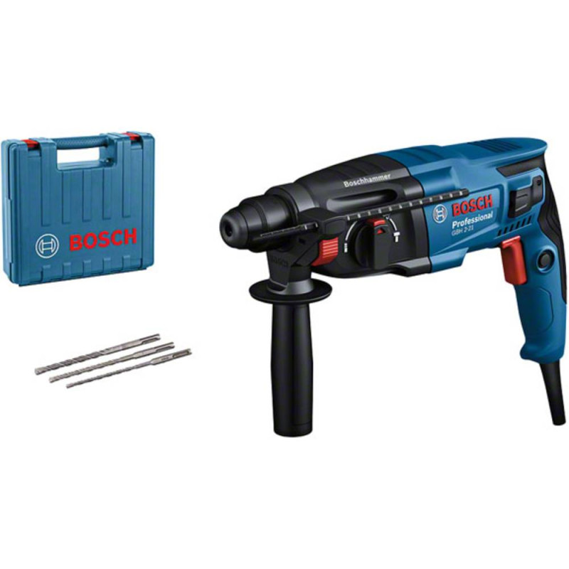 Bosch elektrinis perforatorius GBH 2-21 SDS-Plus-H, 720 W, 2.1 J