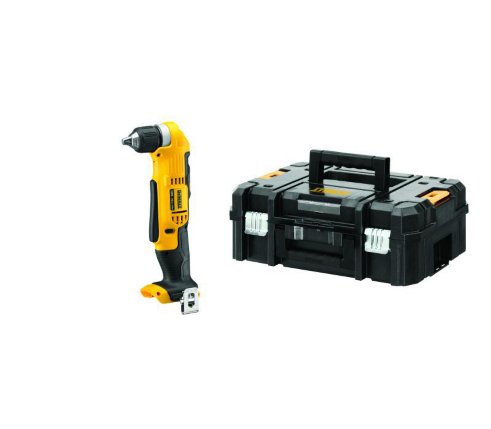 Dewalt akumuliatorinis kampinis smūginis suktuvas DCD740NT-XJ, 18 V + lagaminas
