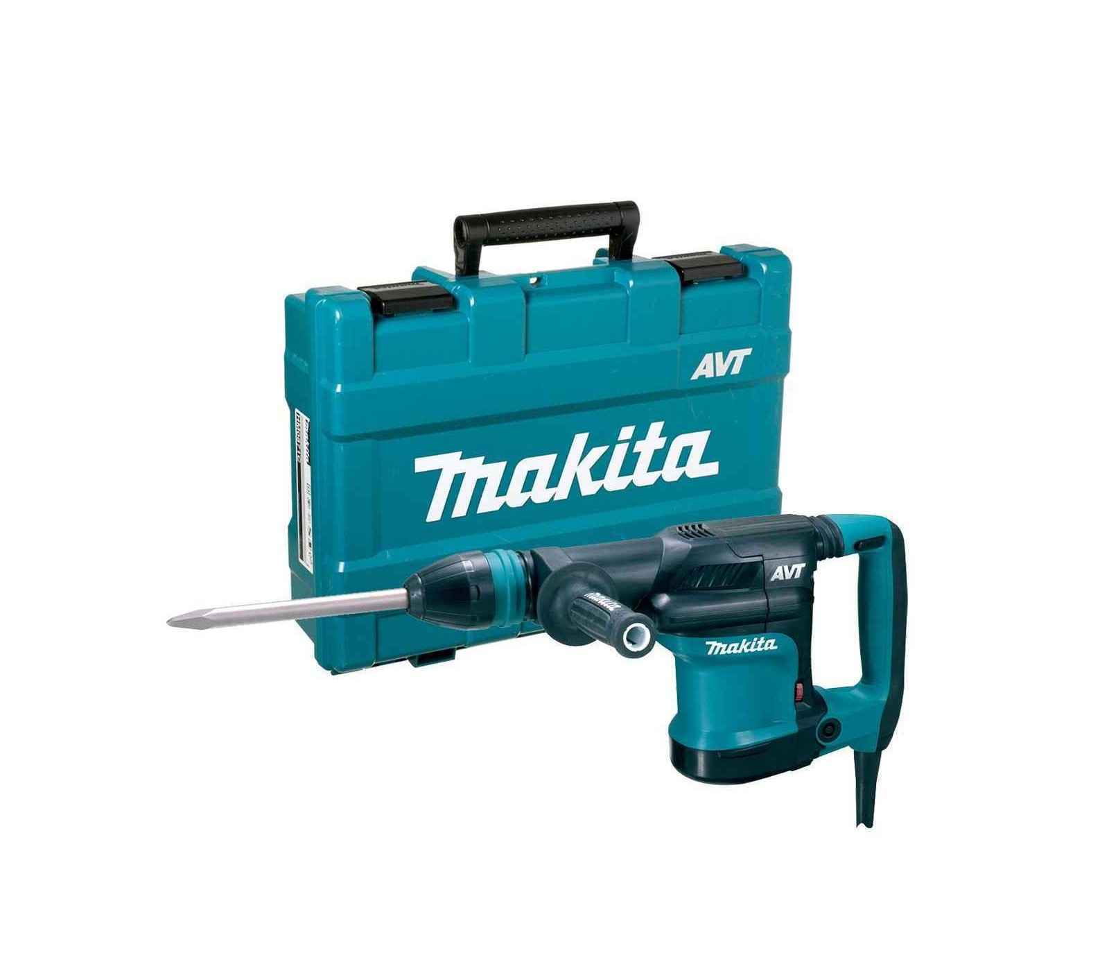 Elektrinis atskėlimo plaktukas Makita HM0871C, 8,1 J, SDS-max, 1100 W + lagaminas