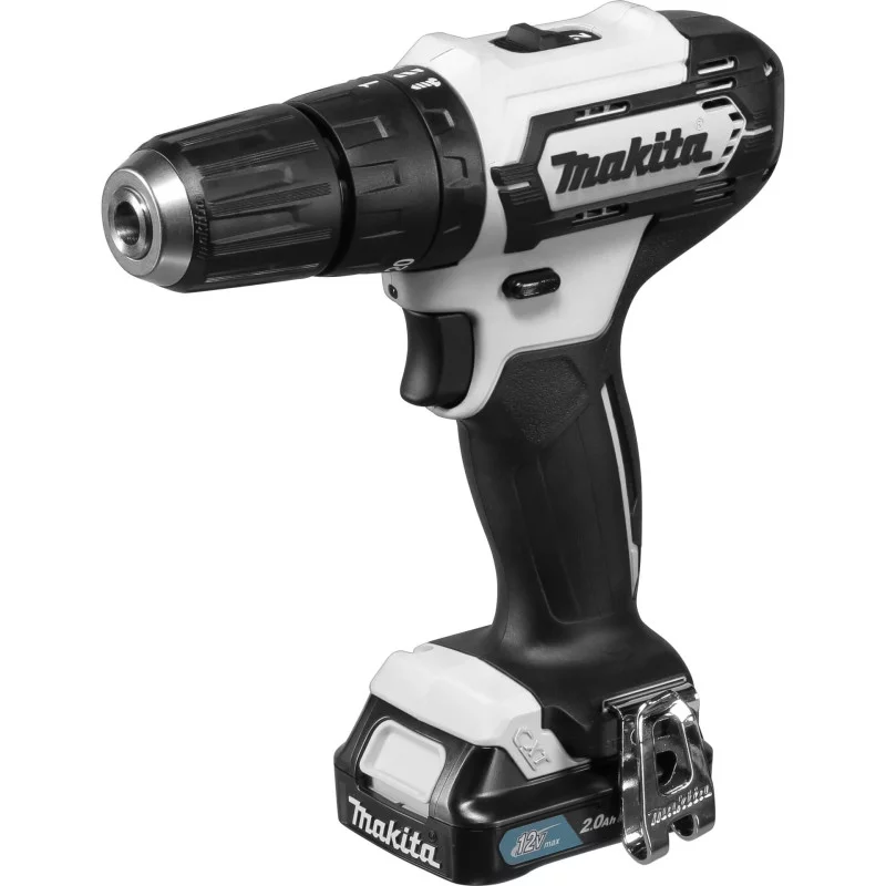 kombinuotas akumuliatorinis gręžtuvas Makita HP333DSAW, 12 VOLTŲ