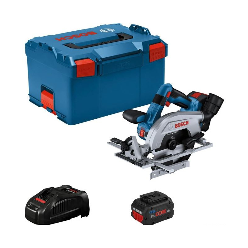 Bosch akumuliatorinis diskinis pjūklas GKS 18V-57 G, 165 mm, 06016C1102
