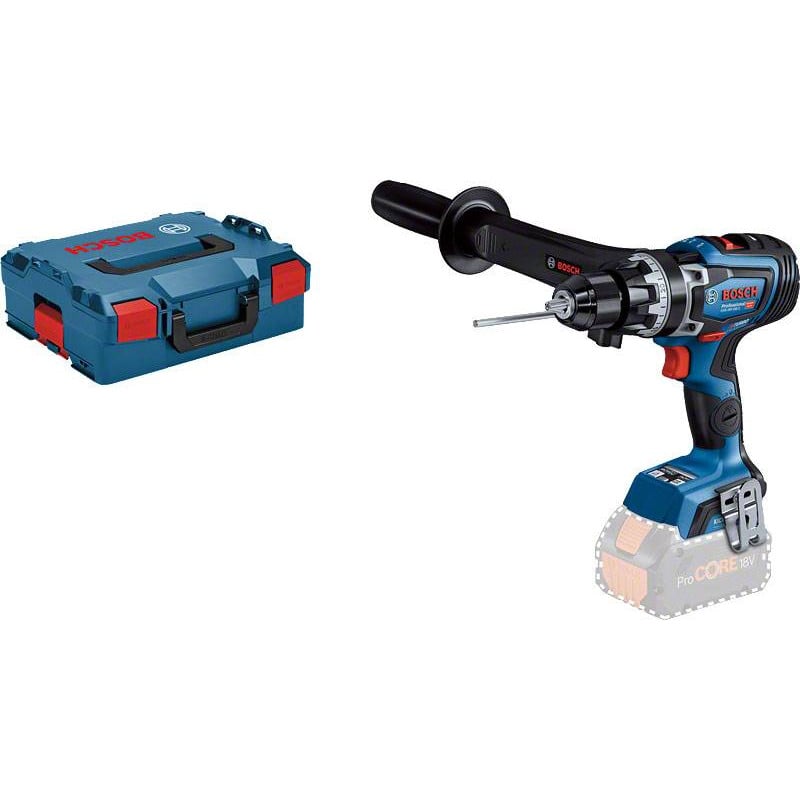Akumuliatorinis gręžtuvas Bosch GSB 18V-150 C (be akumuliatoriaus ir įkroviklio su dėklu L-Boxx)