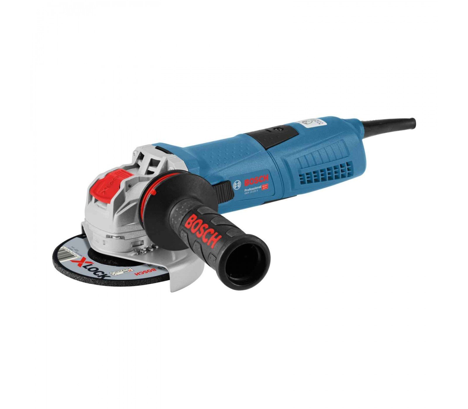Elektrinis kampinis šlifuoklis Bosch GWX 13-125 S, 125 mm, 1300 W