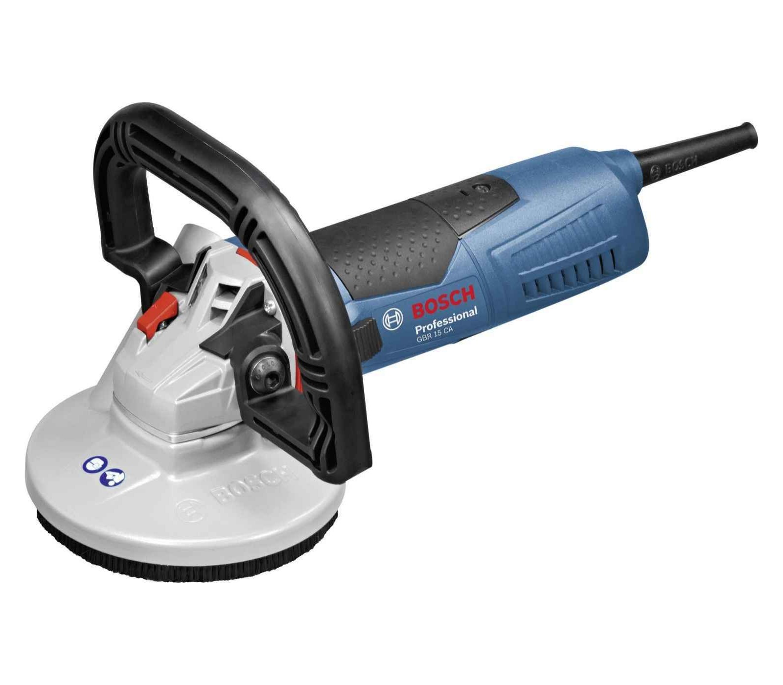 Elektrinis betono šlifuoklis Bosch GBR 15 CA, 125 mm, 1400 W