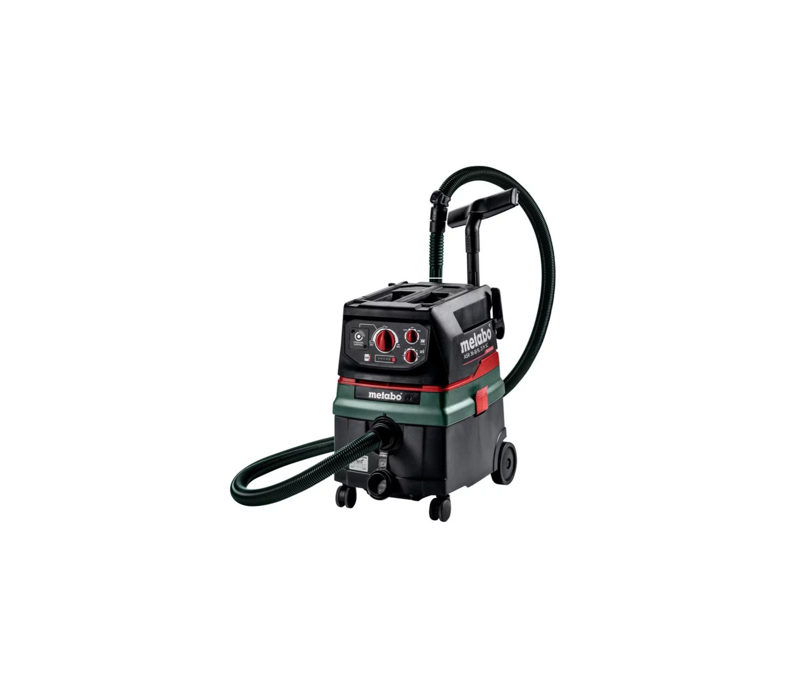 Akumuliatorinis dulkių siurblys Metabo ASR 36-18 BL 25 M SC (602046850), 18 V, su elektromagnetiniu nupurtymu