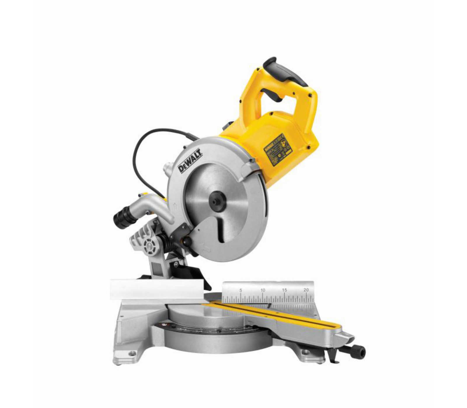 Dewalt elektrinės skersinio pjovimo staklės (DWS778-QS), 250 mm, 1850 W