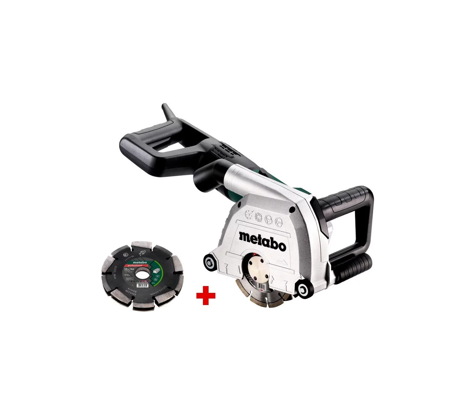 Elektrinė mūro freza Metabo MFE 40 (604040500), 125 mm, 1900 W
