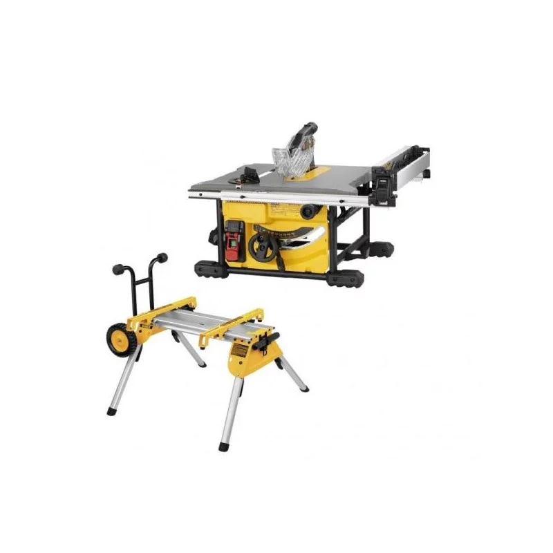 Dewalt išilginio pjovimo staklės DWE7485 + darbastalis DE7400