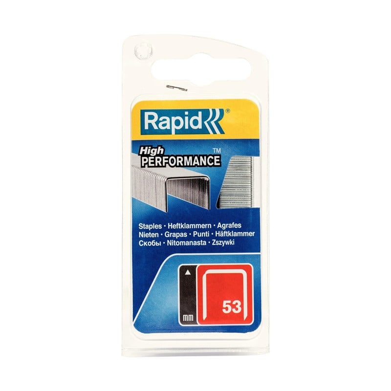 Kabės Rapid 40109505, 11.4x12 mm, tipas 53, 1080 vnt.