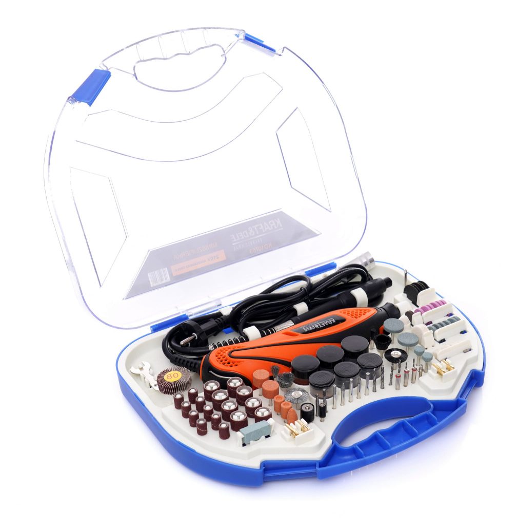 Šlifuoklis mini 270W su priedais KD10753