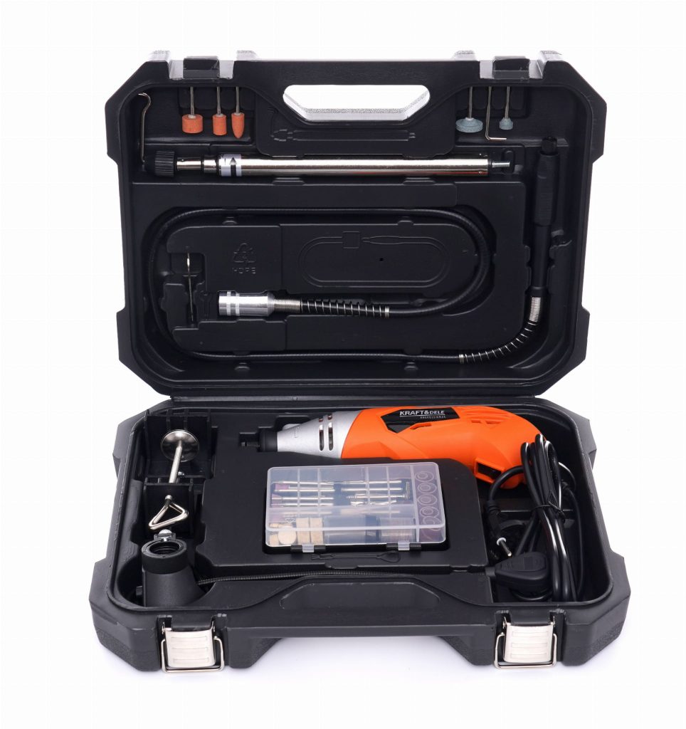 Šlifuoklis mini 270W su priedais KD10752