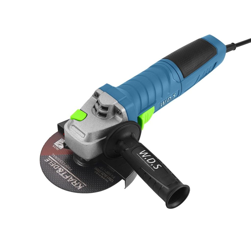 Kampinis šlifuoklis 125 mm, 1500 W + 10 pjovimo diskų rinkinys WDS2135