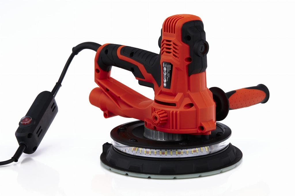 Gipso glaisto šlifuoklis žirafa su LED apšvietimu 1800W KD3132