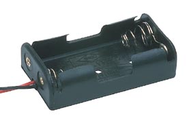 Bateriju 2xR6-AA laikiklis