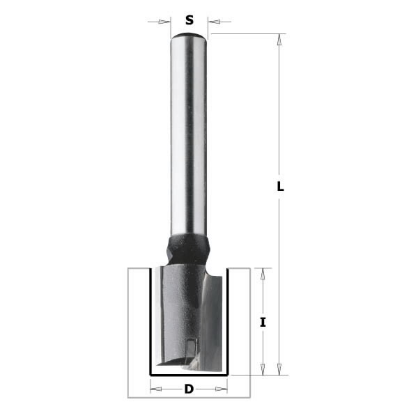 Freza S=8mm, D=10mm, CMT