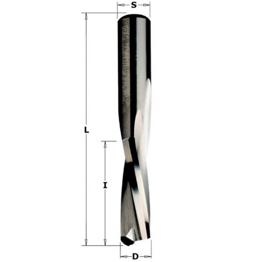 Freza Z2 S.T.C.D=6X22X70 S=8 RH, CMT
