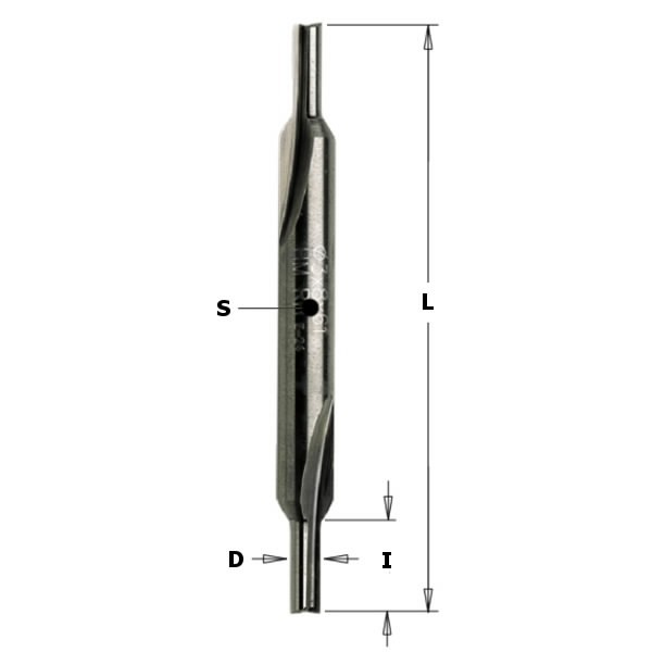 Freza HM S=6 D=3x8 LT=65, CMT
